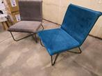 Nieuwe fauteuils , bruin of petrol velvet. Elk 4x voorraad, Huis en Inrichting, Fauteuils, Ophalen, Nieuw