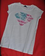 S29 T-shirt blanc pour fille 14 ans Taille 152, Kinderen en Baby's, Kinderkleding | Maat 152, Ophalen of Verzenden, Gebruikt, Meisje