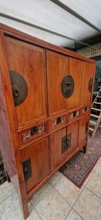 Chinese kast met prachtige details, Antiek en Kunst, Ophalen of Verzenden