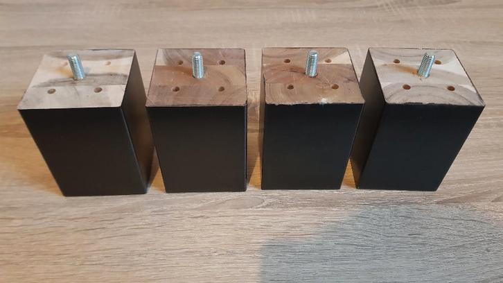 Ikea brennåsen poot, zwart, set van 4 stuks, Huis en Inrichting, Overige Huis en Inrichting, Nieuw, Ophalen of Verzenden