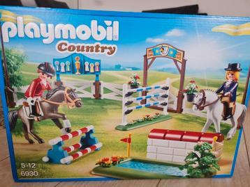 Parcours de saut à cheval Playmobil Country 6930, Enlèvement, Comme neuf