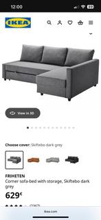 Canapé-lit Ikea Friheten, Enlèvement, Comme neuf, Gris