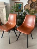 STOELEN LEER, Huis en Inrichting, Ophalen, Zwart, Leer