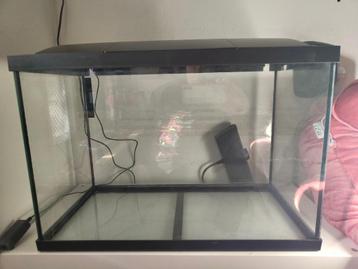 70 liter Aquarium 58x30x45 cm, Dieren en Toebehoren, Vissen | Aquaria en Toebehoren, Ophalen, Gebruikt, Leeg aquarium