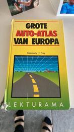 Grote auto-atlas van Europa, Boeken, Atlassen en Landkaarten, Ophalen of Verzenden, Zo goed als nieuw