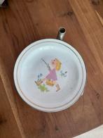 Vintage kinder-warmhoudbord uit de jaren ’50, Antiek en Kunst, Ophalen of Verzenden
