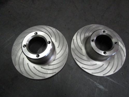 set remschijven 7.9" gegroefd - 4 pots klauwen- CLASSIC MINI, Auto-onderdelen, Remmen en Aandrijving, Mini, Oldtimer onderdelen