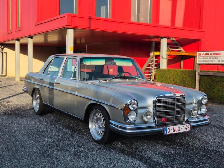 Mercedes W108 280SE 3.5 V8/LPG/MANUEEL, Autos, Mercedes-Benz, Entreprise, Classe S, Bluetooth, Jantes en alliage léger, Peinture métallisée