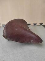 Vintage Lepper fiets zadel bruin leder, Fietsen en Brommers, Ophalen, Gebruikt, Algemeen, Lepper