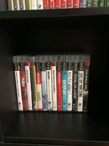 Lots de jeux PS3 beschikbaar voor biedingen