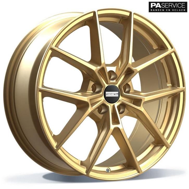 Nw 19 inch Matt Gold Fondmetal Breedset voor BMW 3 G20 G21, Auto-onderdelen, Banden en Velgen, Velg(en), 19 inch, Nieuw, Ophalen of Verzenden