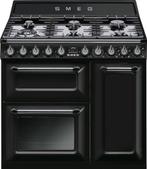 Smeg fornuis en afzuigkap Victoria reeks, Elektronische apparatuur, Fornuizen, Ophalen, Gebruikt, 5 kookzones of meer