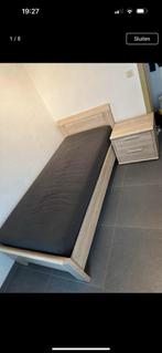 Slaapkamer 1 persoon, Huis en Inrichting, Slaapkamer | Bedden, Gebruikt, 90 cm, Eenpersoons, Landelijk/modern