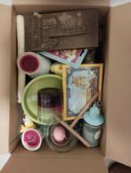 Een doos massa rommelmarkt spullen kleur verschillende kleur, Diversen, Ophalen