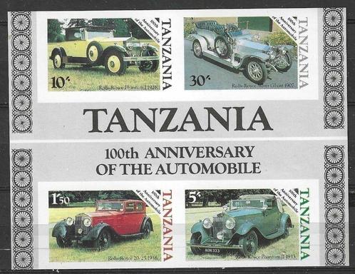Tanzania 1986 - Yvert blok 42 - 100 jaar Rolls Royce  (PF), Postzegels en Munten, Postzegels | Afrika, Postfris, Tanzania, Verzenden