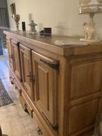 Massief eiken dressoir, Huis en Inrichting, Ophalen, Gebruikt, Rustiek, Eikenhout