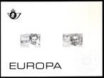 Zwart wit velletje 1996 - Europa Beroemde belgische vrouwen, Postzegels en Munten, Europa, Ophalen of Verzenden, Postfris, Postfris