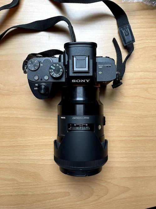 Sony Camera a7III + 2 lenzen (1.8/85 Sony & 1.4/35 Sigma), Audio, Tv en Foto, Fotocamera's Digitaal, Zo goed als nieuw, Spiegelreflex