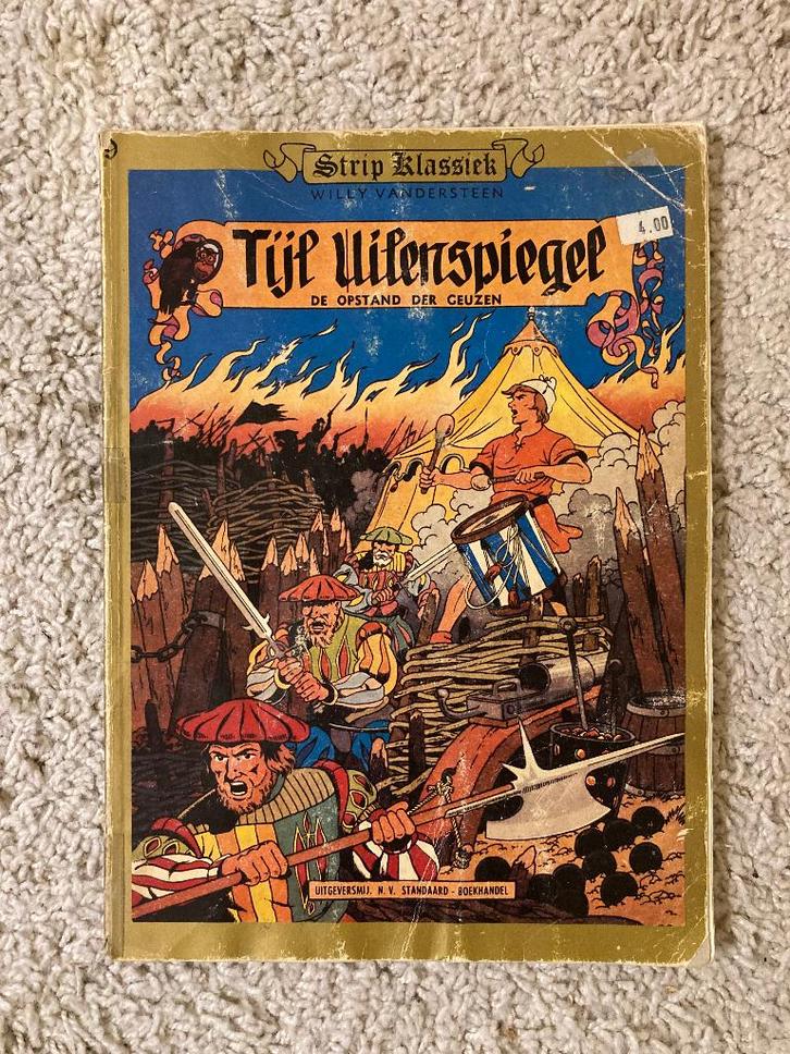 Tijl Uilenspiegel - Opstand der Geuzen - Eerste druk, 1982, Livres, BD, Utilisé, Une BD, Enlèvement ou Envoi