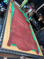 Mat roest kleur patina-vintage huiden 1.3mm Soepel A497-498, Ophalen of Verzenden, Zo goed als nieuw