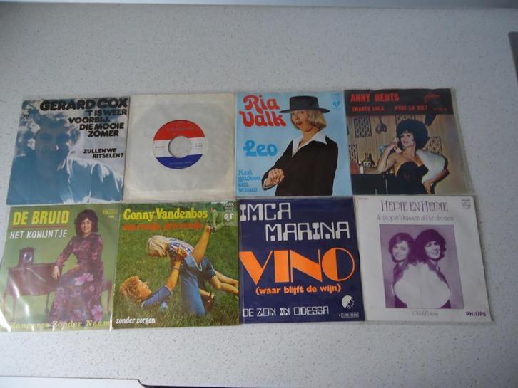 Part 179 van 8 Singles "Gerard Cox, Jaques Herb, Ria Valk., CD & DVD, Vinyles Singles, Utilisé, Single, En néerlandais, 7 pouces