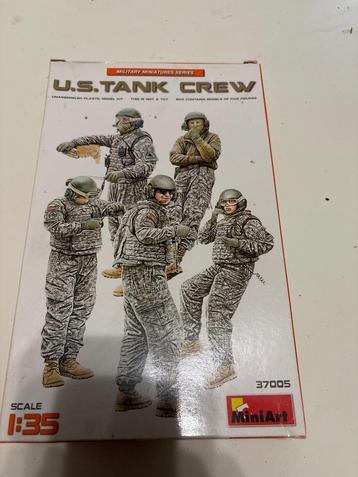 Miniart us tank crew half build beschikbaar voor biedingen