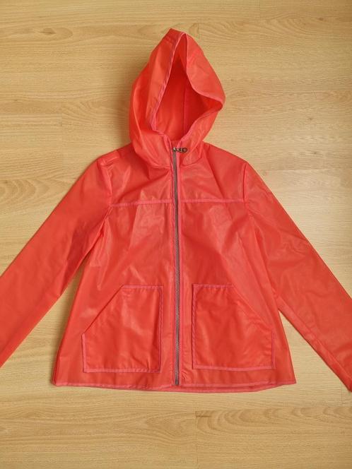 Oranje regenjas - Esprit - maat 152-158, Kinderen en Baby's, Kinderkleding | Maat 158, Gebruikt, Jongen of Meisje, Jas, Ophalen of Verzenden