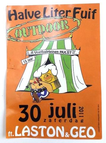 flyer Halve literfuif - voetbalterrein Hulst - 2011 beschikbaar voor biedingen