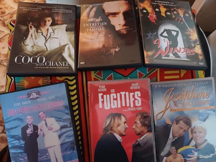 Lot de 6 dvd films divers, Cd's en Dvd's, Dvd's | Actie, Zo goed als nieuw, Ophalen of Verzenden