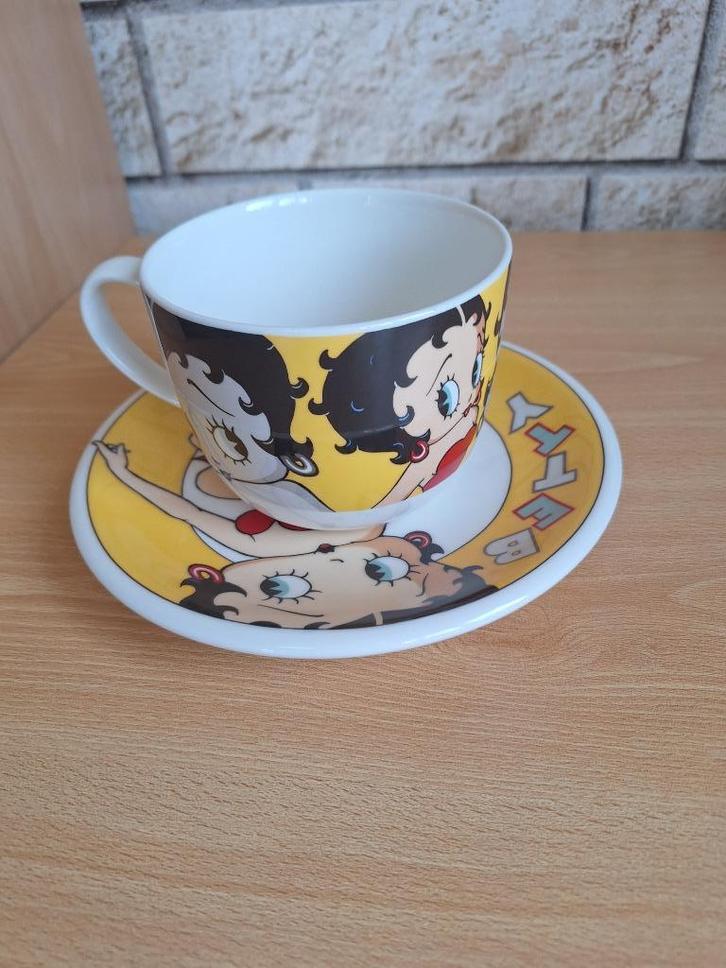 Betty Boop Grande tasse Tropico Diffusion 1996, Collections, Statues & Figurines, Neuf, Humain, Enlèvement ou Envoi
