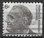 USA 1965/1966 - Yvert 797 - Franklin Delano Roosevelt  (ST), Timbres & Monnaies, Timbres | Amérique, Envoi, Affranchi