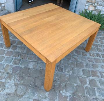 Table salle à manger chêne massif, Enlèvement, Comme neuf, Chêne