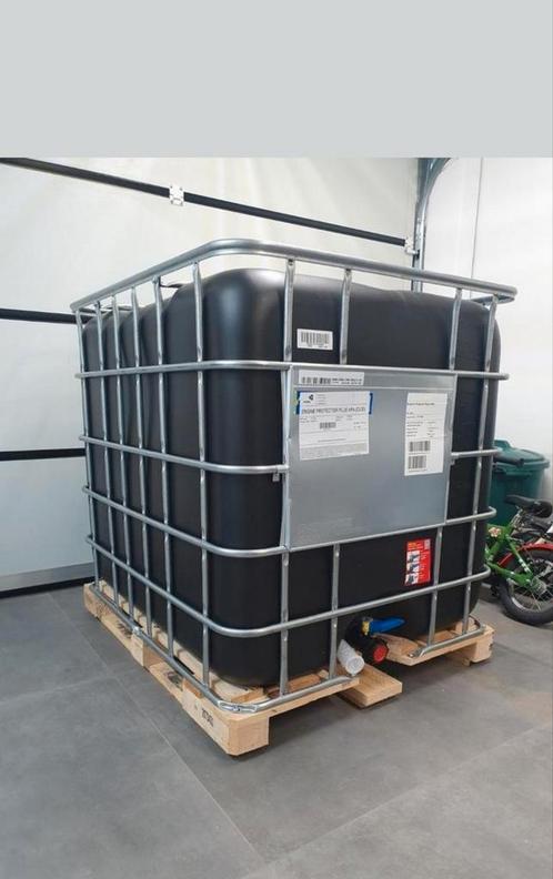 Zwart IBC tonnen/vatten van 1000L + kraan. Levering mogelijk, Tuin en Terras, Regentonnen, Zo goed als nieuw, 150 liter of meer