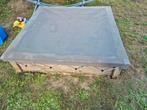 zandbak 120 cm goed hout, Ophalen, Gebruikt