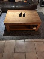 Salontafel teak, Maison & Meubles, Tables | Tables de salon, Teck, 100 à 150 cm, Moins de 50 cm, Enlèvement