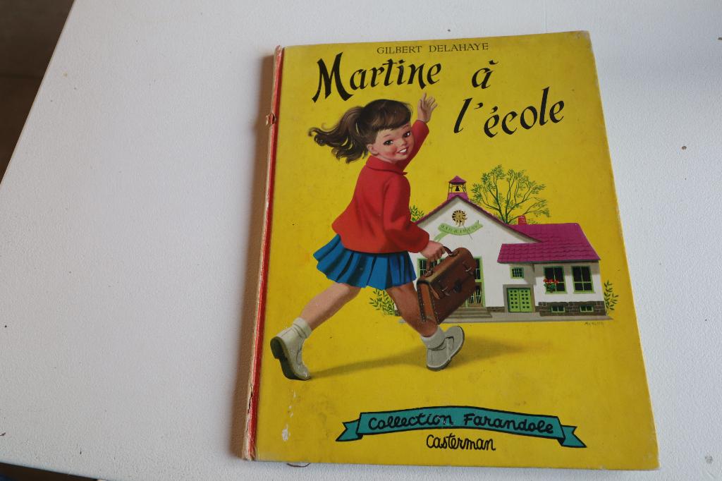Martine à l'école, Garçon ou Fille, Fiction général, Utilisé, 4 ans