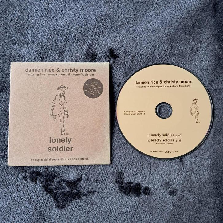 CD Christy Moore & Damien Rice - Lonely Soldier, Cd's en Dvd's, Cd's | Overige Cd's, Gebruikt, Ophalen of Verzenden