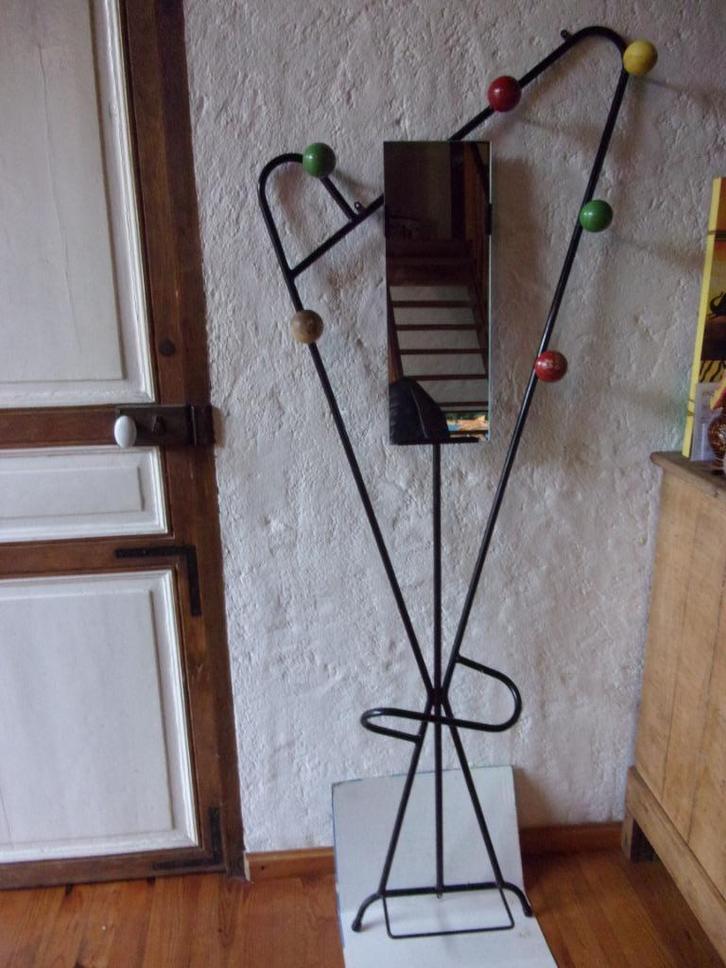 Wandgarderobe uit de jaren 50 van Roger Féraud, Huis en Inrichting, Kasten | Wandmeubels, Gebruikt, 150 tot 200 cm, Minder dan 150 cm