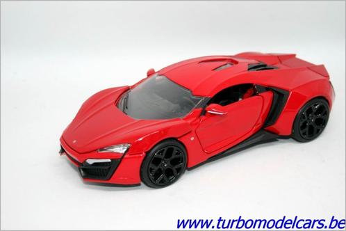 Lykan HyperSport 1/24 Jada Toys, Hobby en Vrije tijd, Modelauto's | 1:24, Zo goed als nieuw, Auto, Jada, Verzenden