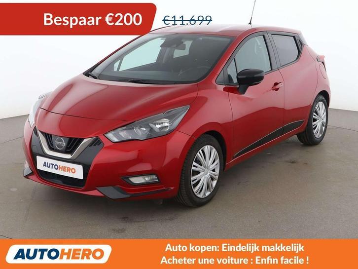 Nissan Micra 1.0 IG-T N-Design, Autos, Nissan, Achat, Micra, ABS, Airbags, Air conditionné, Bluetooth, Ordinateur de bord, Verrouillage central