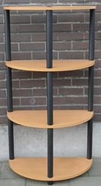 étagère murale avec 4 étagères semi-circulaires, 1,12 m de h, Maison & Meubles, Enlèvement ou Envoi, Comme neuf
