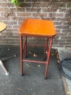 Leuk vintage retro industriële kruk, Ophalen of Verzenden, Gebruikt