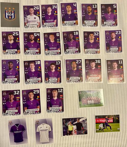 Panini Pro league 24/25 full set sporting Anderlecht, Hobby en Vrije tijd, Stickers en Plaatjes, Ophalen of Verzenden