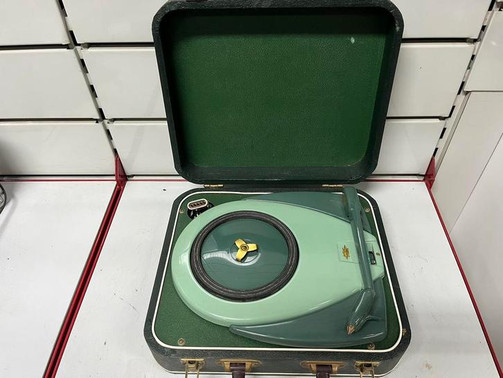 SIERA vintage electrophone - Koffer platenspeler - 60's, Audio, Tv en Foto, Platenspelers, Gebruikt, Platenspeler, Ophalen
