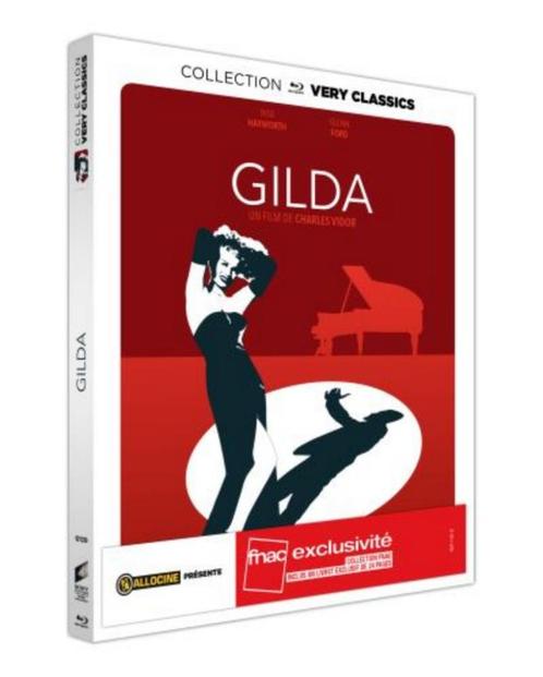 )))  Bluray  Gilda  //  Rita Hayworth  //  Neuf   (((, CD & DVD, Blu-ray, Neuf, dans son emballage, Classiques, Enlèvement ou Envoi