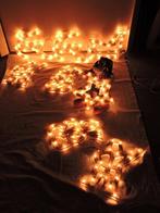 Vive Noël PRIX MINI ! 2 guirlandes blanches différentes, Divers, Enlèvement ou Envoi, Utilisé