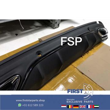 W205 S205 AMG Pakket diffuser + uitlaat sierstukken Mercedes, Enlèvement ou Envoi, Utilisé, Mercedes-Benz
