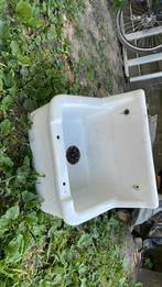 Oude pompbak of handenlavabo in porselein, Ophalen, Zo goed als nieuw