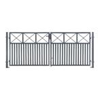 Mooie metalen tuinpoort 3m x 1m25, Tuin en Terras, Tuinpoorten, Ophalen of Verzenden