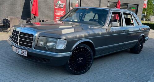 Mercedes 500 sel w126 full option lpg opendak airco 1982, Auto's, Mercedes-Benz, Bedrijf, S-Klasse, ABS, Airbags, Airconditioning